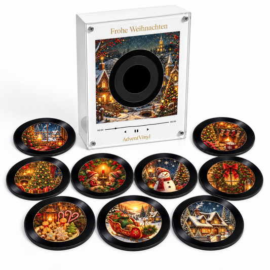AdventVinyl™ Weihnachts Vinyl Magnet