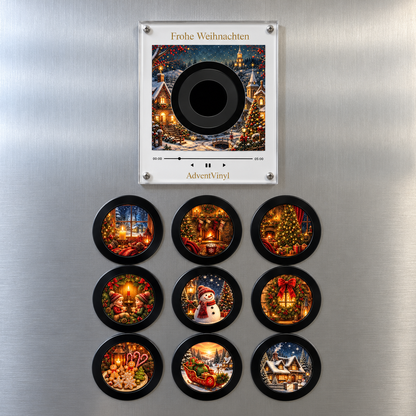 AdventVinyl™ Weihnachts Vinyl Magnet